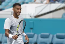 Wimbledon Picks: Tennis best bets and predictions for Sunday, July 5 Felix Auger-Aliassime celebrates a big win at the Miami Open.