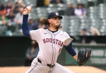 Best MLB Player Props Today (July 18, 2026): Picks & Predictions Houston Astros starting pitcher Spencer Arrighetti pitches the ball Oakland Athletics.
