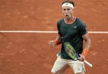 Tennis Best Bets Today: Internazionali BNL d’Italia picks for Friday, May 15 Casper Ruud celebrates after defeating Alejandro Davidovich Fokina at the French Open.