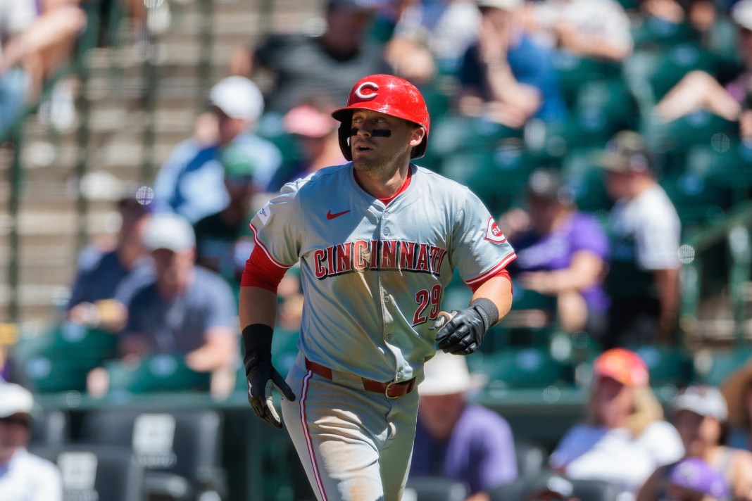 tj friedl hits a home run