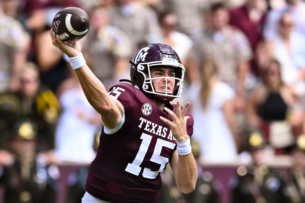 conner weigman texas a&m aggies quarterback