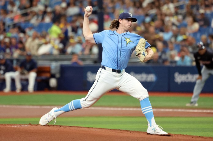 ryan pepiot of the tampa bay rays