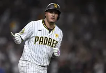 Best MLB Player Props Today (August 6, 2026): Picks & Predictions San Diego Padres third baseman Manny Machado (13) rounds the bases after hitting a two-run home run against the Minnesota Twins during the seventh inning at Petco Park on August 20, 2024.