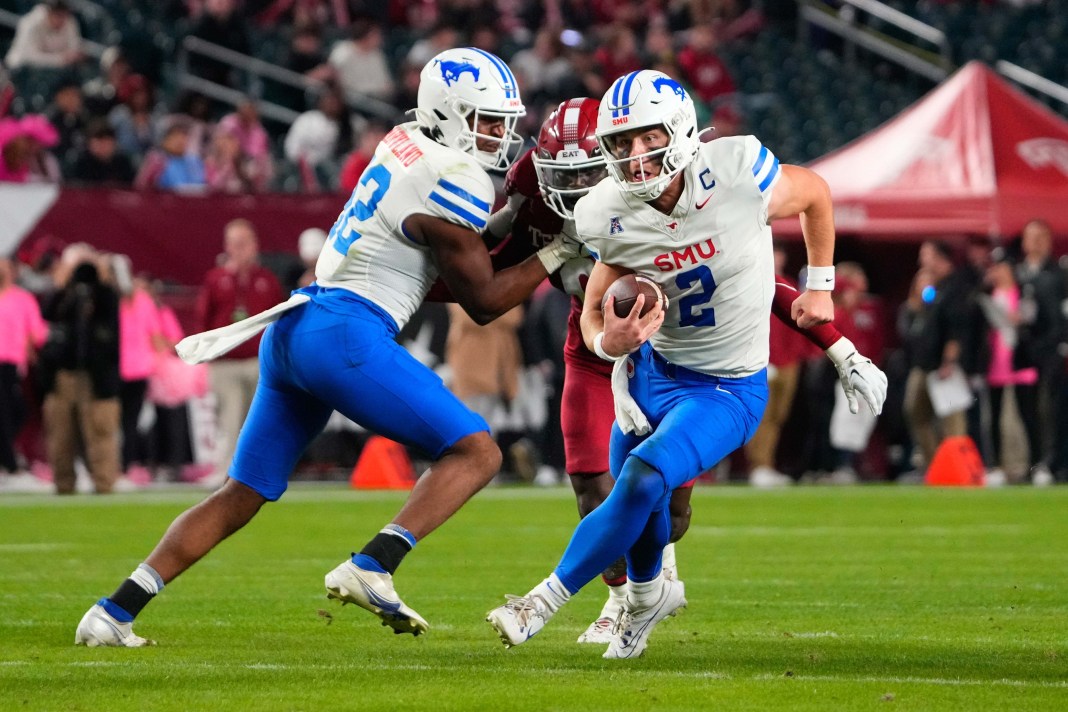 preston stone smu mustangs qb