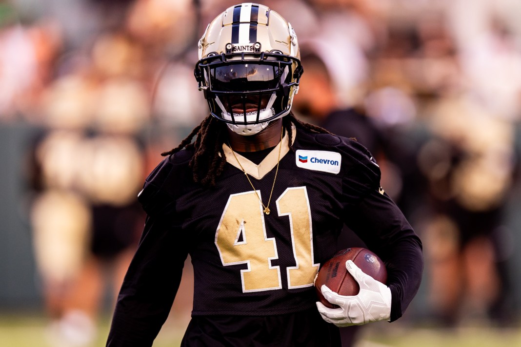 alvin kamara of the new orleans saints