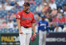 Guardians vs. Braves Prediction: Sunday Night Baseball on NBC and Peacock April 12, 2026 tanner bibee of the cleveland guardians