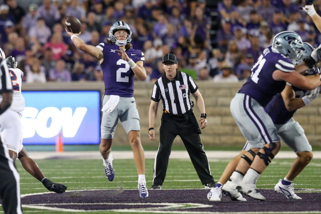 kansas state qb avery johnson