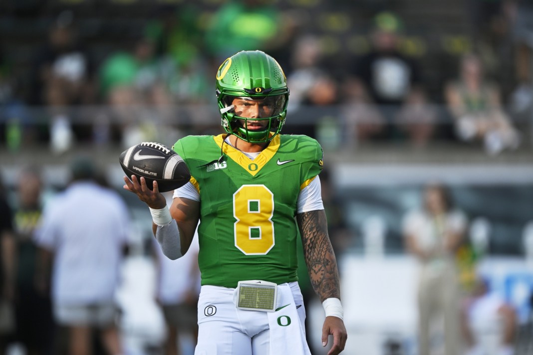 oregon ducks qb dillon gabriel