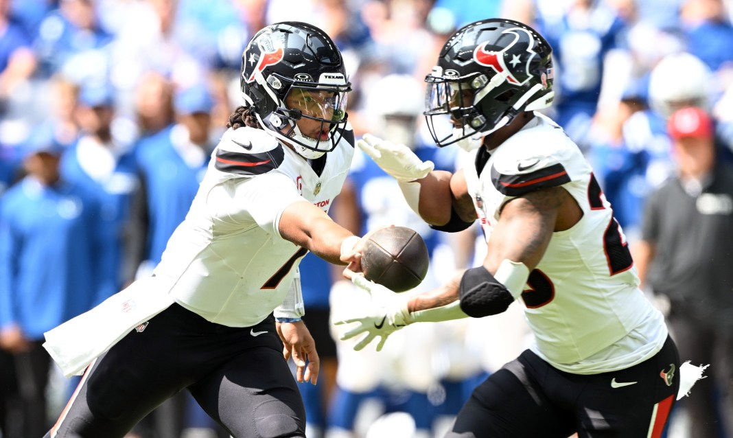 cj stroud and joe mixon houston texans