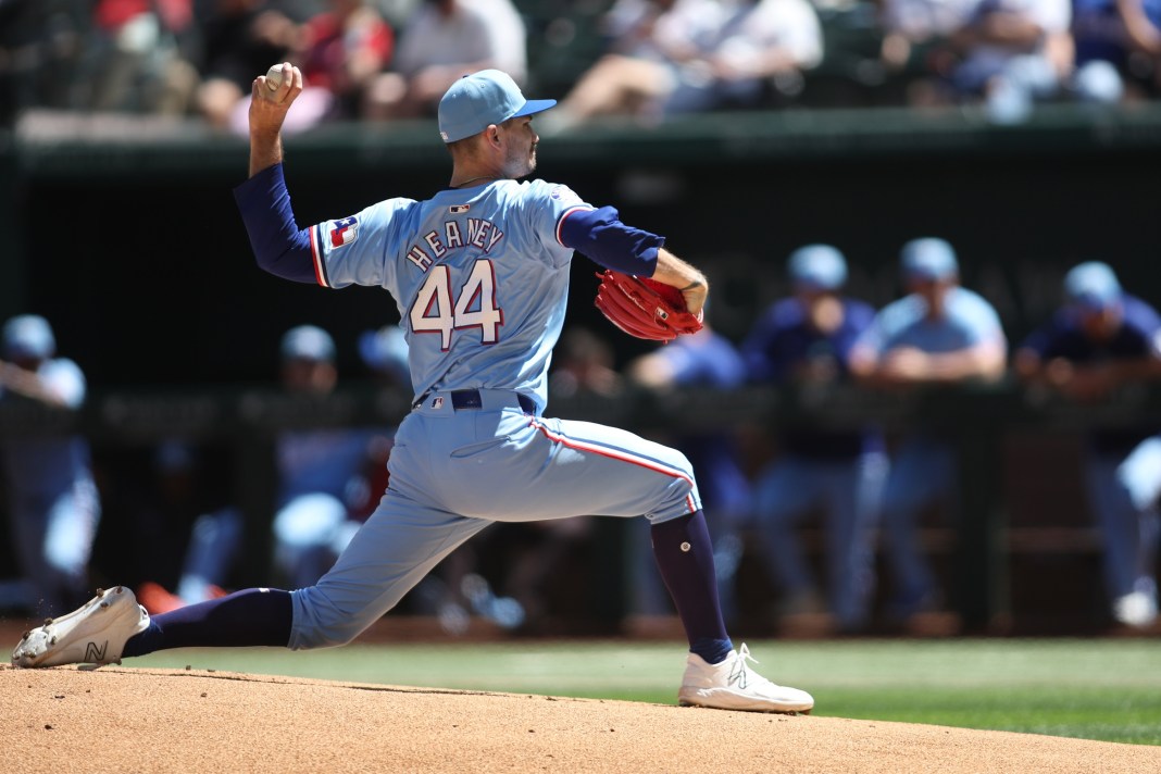 andrew heaney texas rangers starting pitcher