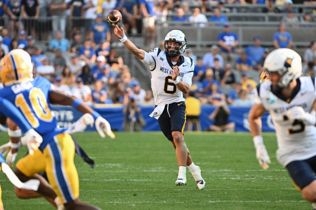 west virginia qb garrett greene