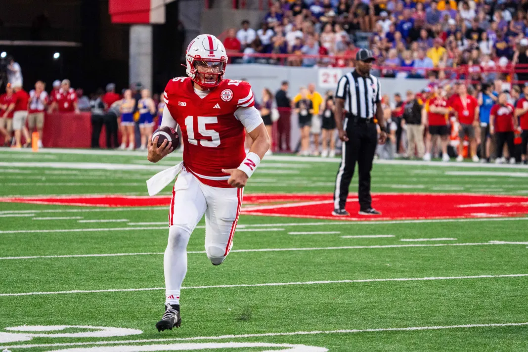 dylan raiola nebraska cornhuskers qb