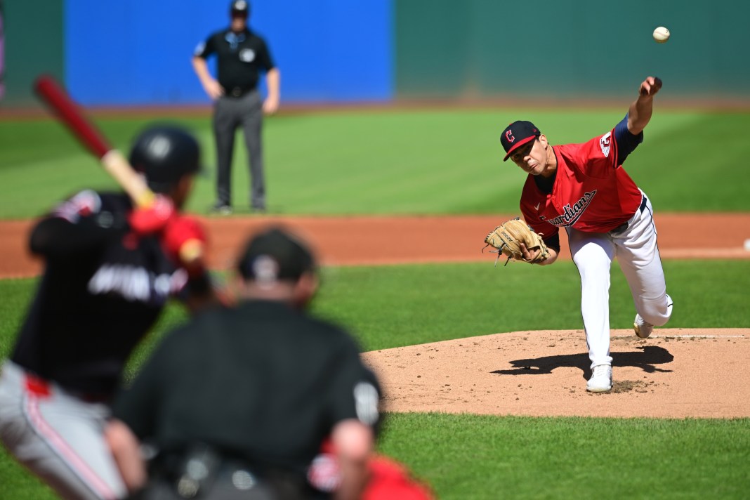 joey cantillo cleveland guardians starting pitcher