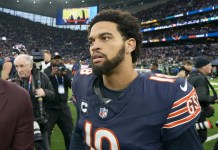 NFL Week 8 Schedule, Picks, Odds, and Previews caleb williams chicago bears qb