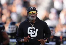 College Football Week 1 Picks: Colorado vs. Georgia Tech Colorado Buffaloes head coach Deion Sanders runs onto the field before the game against the North Dakota State Bison at Folsom Field on August 29, 2024.