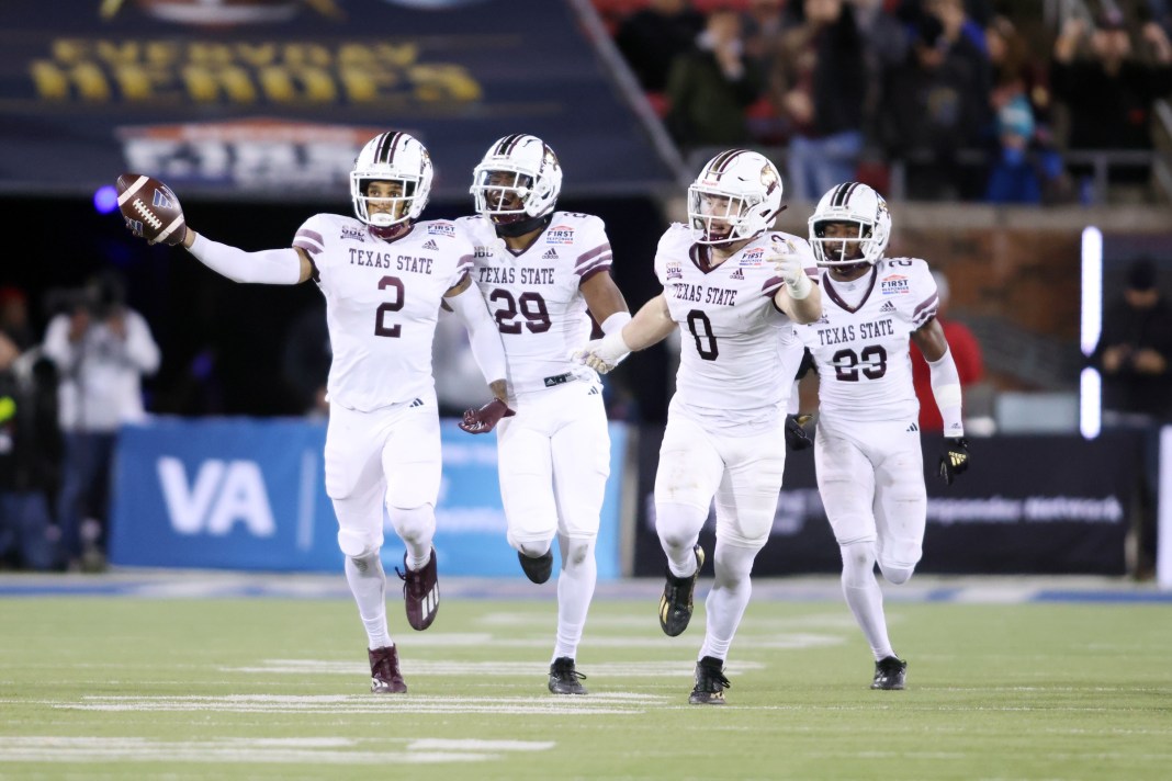 texas state bobcats north texas mean green first responder bowl