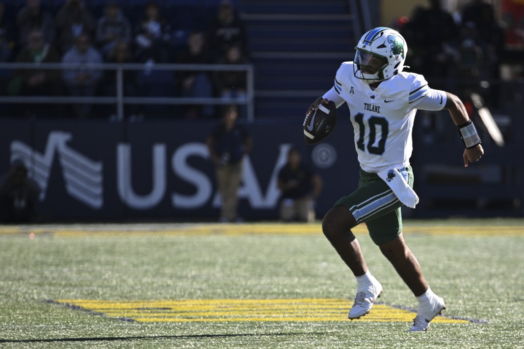 tulane qb darian mensah army aac championship game