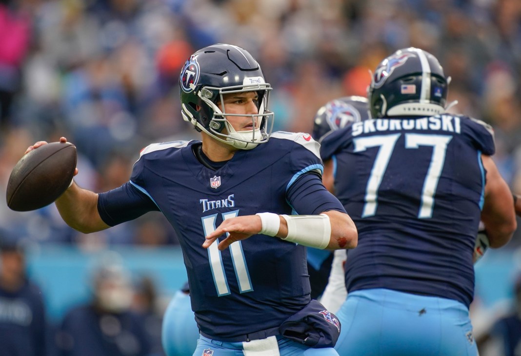 tennessee titans qb mason rudolph