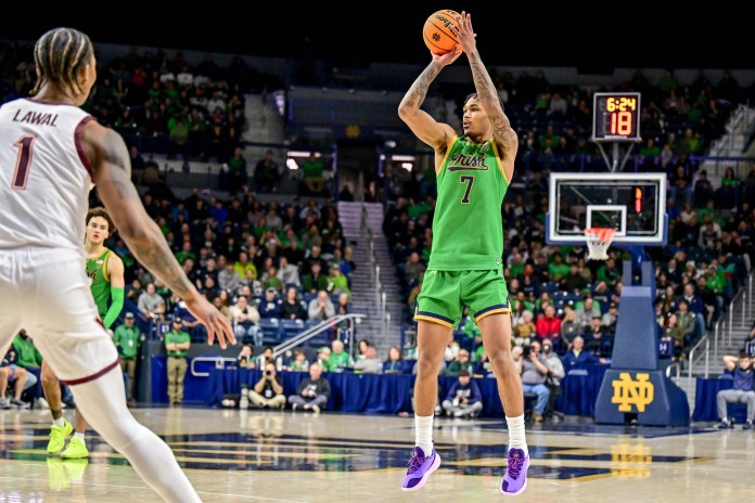 notre dame fighting irish men's college basketball