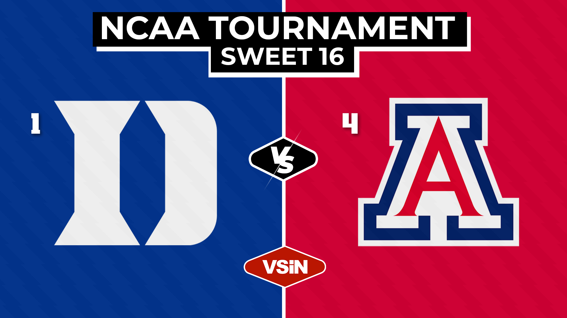 NCAA Tournament East Region: No. 1 Duke vs. No. 4 Arizona March Madness