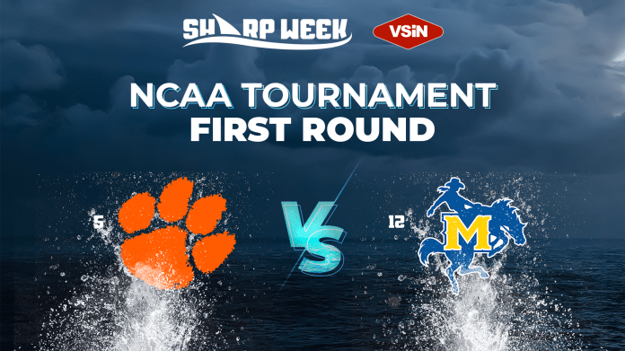 clemson mcneese state ncaa tournament march madness