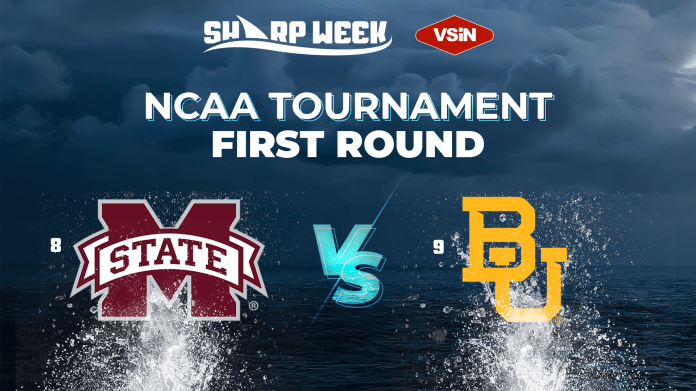 Mississippi State Bulldogs vs. Baylor Bears in 2025 NCAA Tournament.