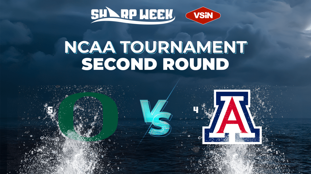 Oregon Ducks vs. Arizona Wildcats in 2025 NCAA Tournament.