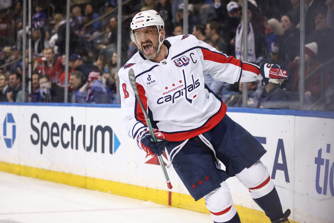 Alex Ovechkin Washington Capitals left wing