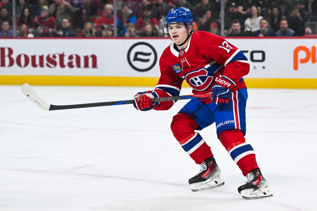 Cole Caufield Montreal Canadiens right wing