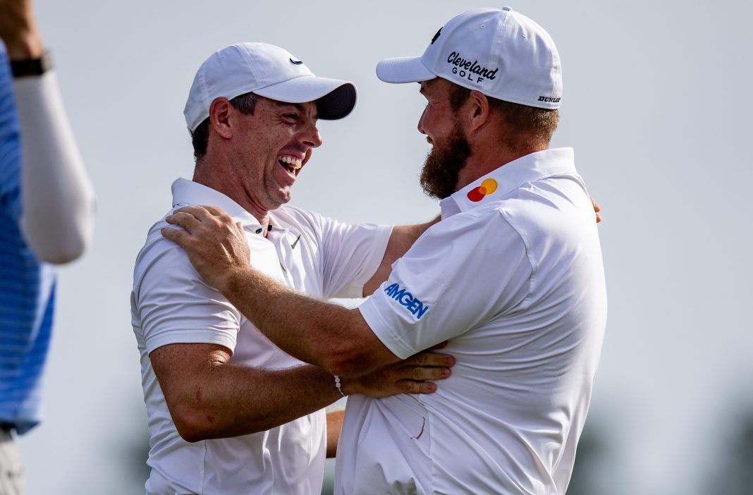 Shane Lowry and Rory McIlroy