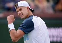 Tennis Best Bets: Picks and predictions for Friday, October 30 Holger Rune celebrates a win over Tallon Griekspoor at 2025 Indian Wells.