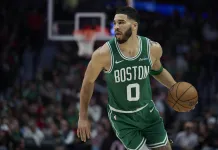 NBA Player Prop Picks Today: Top Prop Bets for Wednesday, April 1 Celtics star Jayson Tatum dribbles against the Blazers during the 2024-25 NBA season.