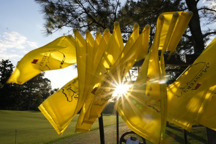 Masters flags