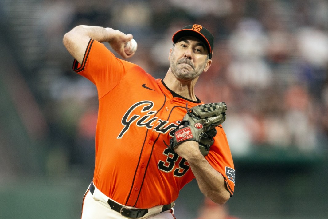 justin verlander san francisco giants pitcher