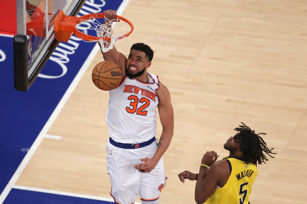 Karl Anthony Towns, NY Knicks, Indiana Pacers