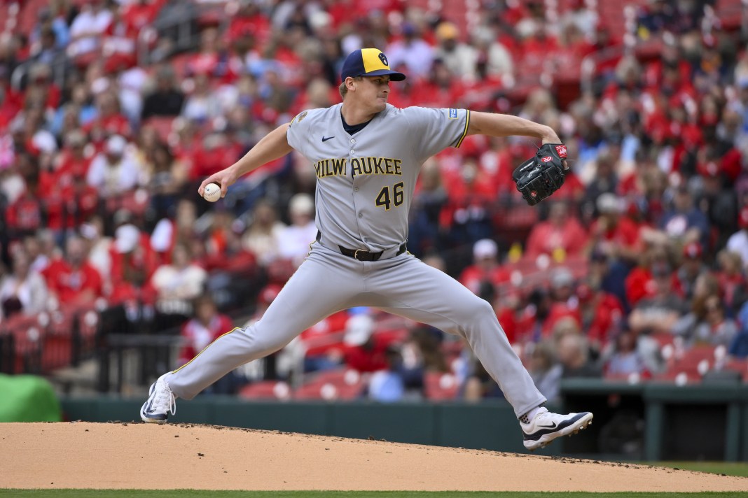 quinn priester milwaukee brewers pitcher
