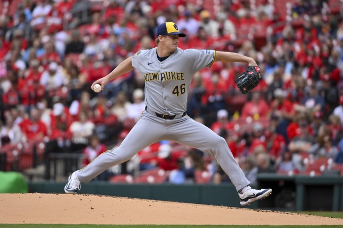 quinn priester milwaukee brewers pitcher