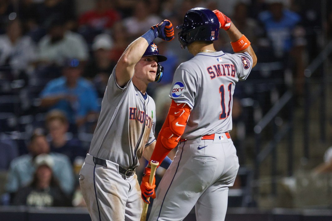 Jake Meyers and Cam Smith, Houston Astros