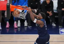Steve Makinen’s NBA Betting Trends and Best Bets for Monday, November 10 Timberwolves superstar Anthony Edwards dunks in Game 3 against the Thunder during the 2024-25 Western Conference Finals.