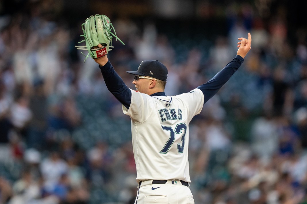 logan evans seattle mariners pitcher