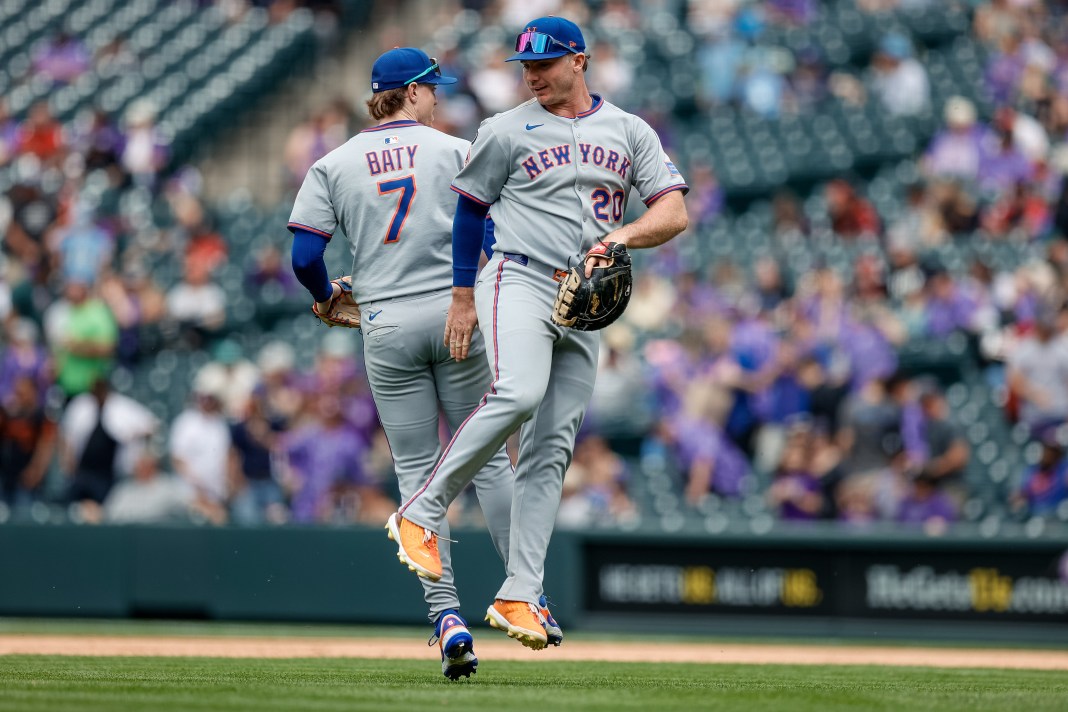 Pete Alonso and Brett Baty, New York Mets