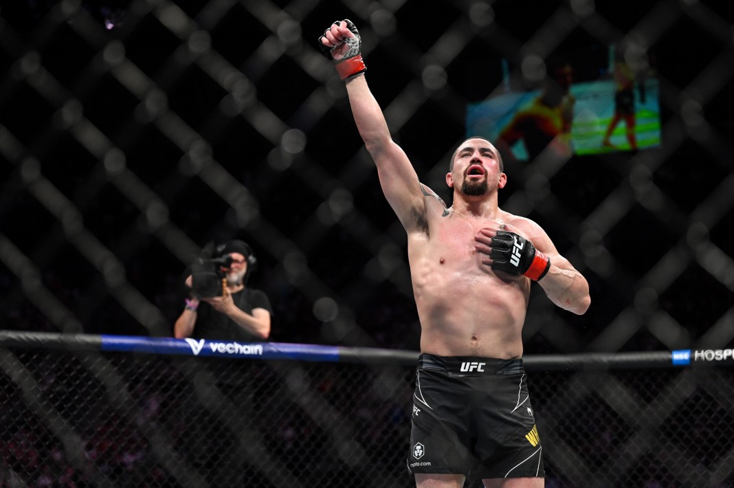 Robert Whittaker, UFC Abu Dhabi