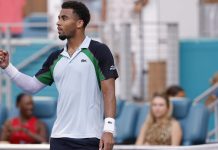 Tennis Best Bets: Picks and predictions for Monday, August 10 Arthur Fils celebrates a big win over Alexander Zverev at the 2025 Miami Open.