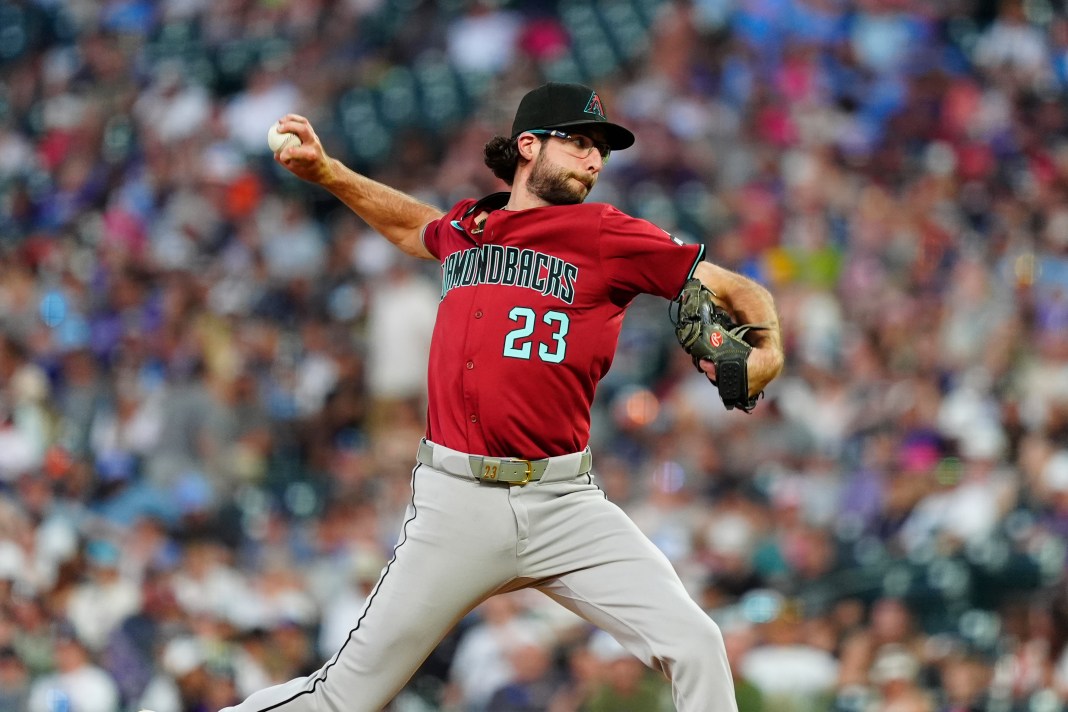Zac Gallen Arizona Diamondbacks pitcher