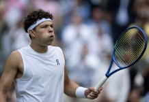 Tennis Best Bets: National Bank Open picks and predictions for Thursday, August 13 Ben Shelton celebrates a win over Marton Fucsovics in Wimbledon in 2025.
