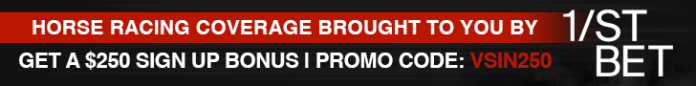 1/st bet horse racing promo
