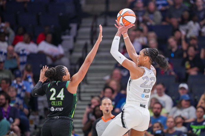 a'ja wilson. wnba