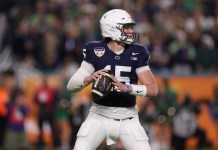 College Football Top 40 Team Betting Trends for the 2025 Season Drew Allar, Penn State, college football