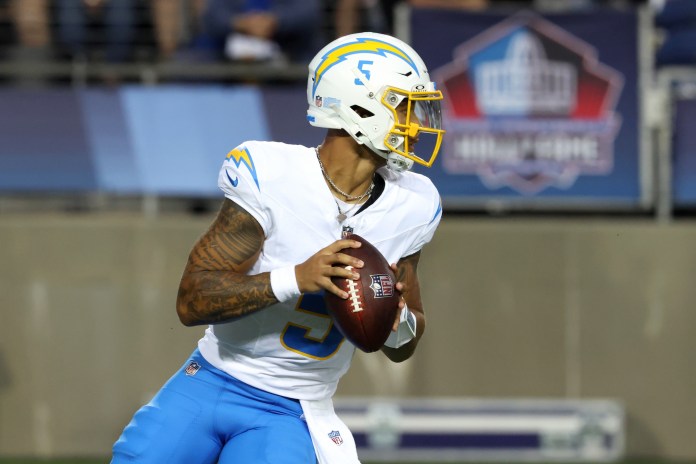 Trey Lance, LA Chargers, NFL
