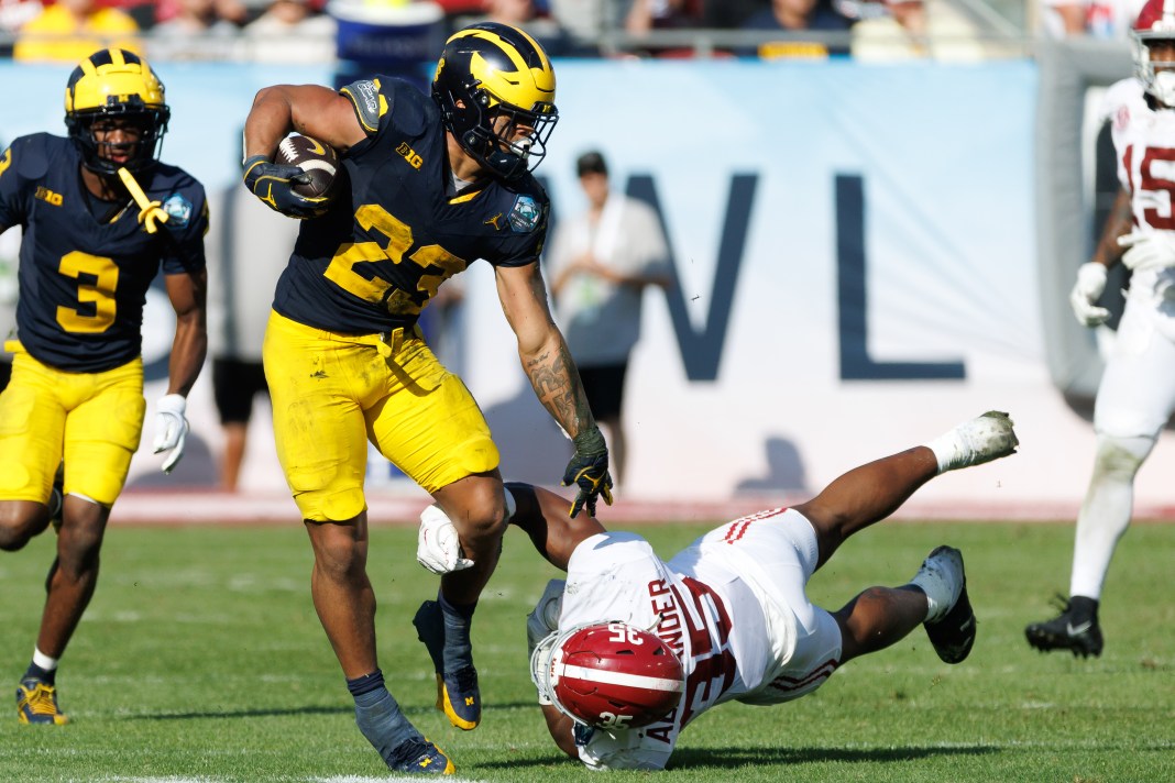 Jordan Marshall Michigan running back
